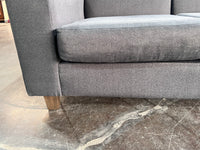 Contemporary Ash Three-Seater Sofa