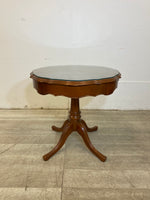 Glass Traditional Style Accent Table