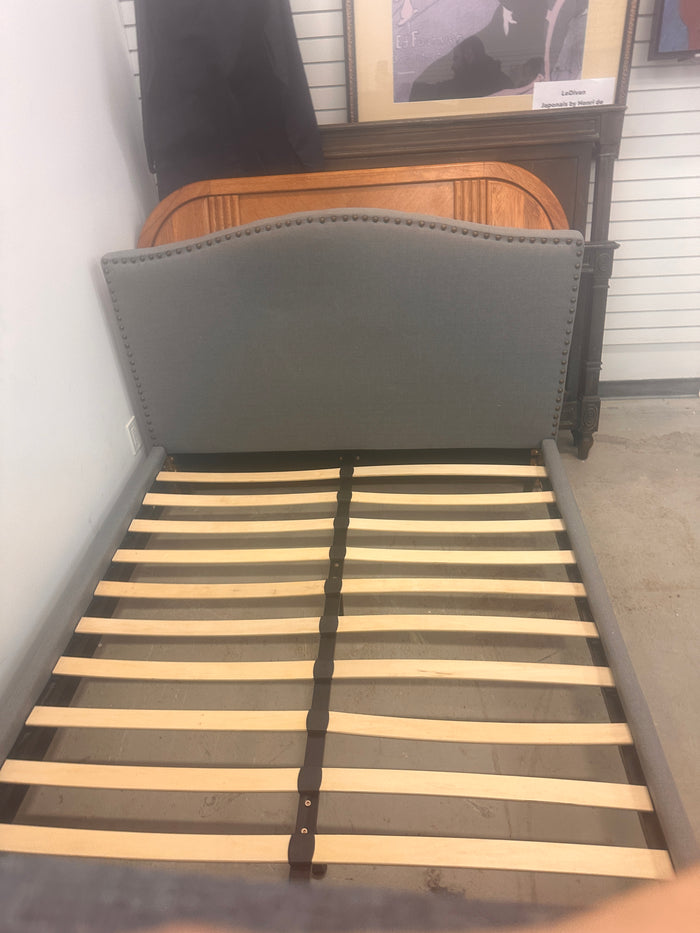 Grey Double Pinned Bedframe