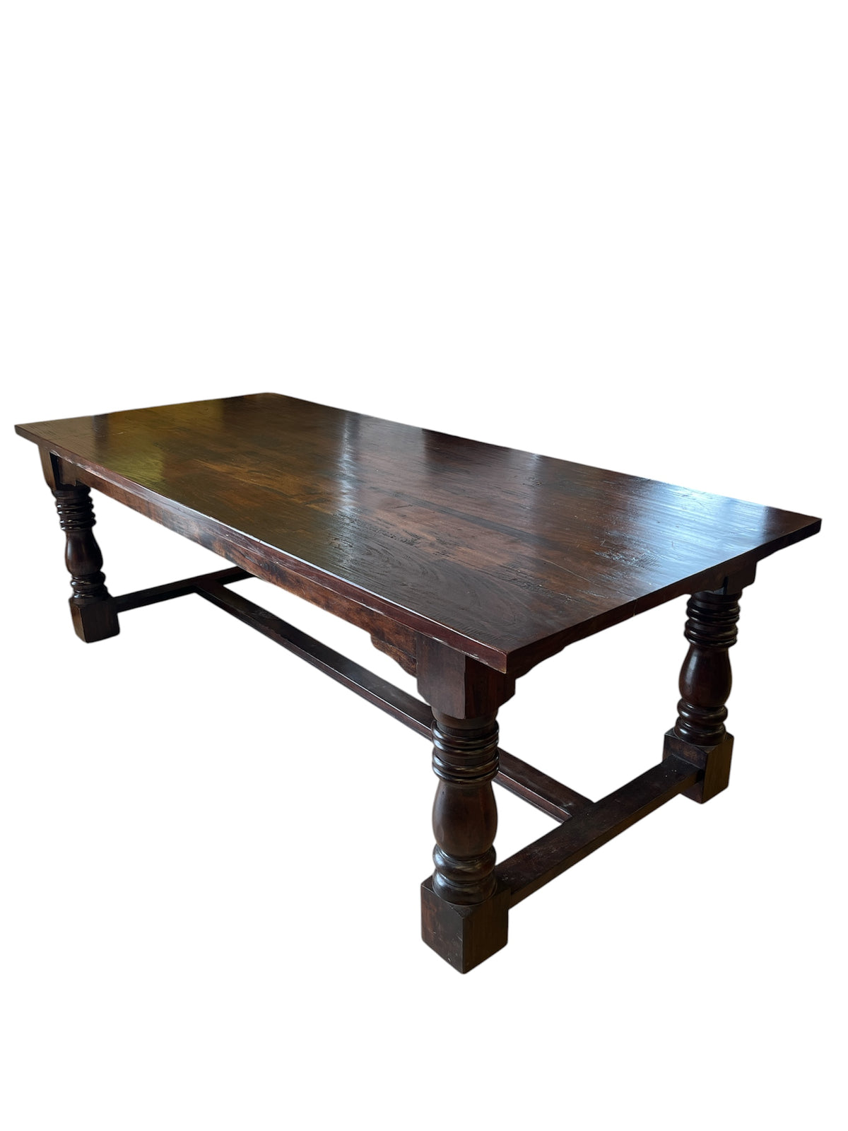 Solid Wood Farmhouse Style Dining Table