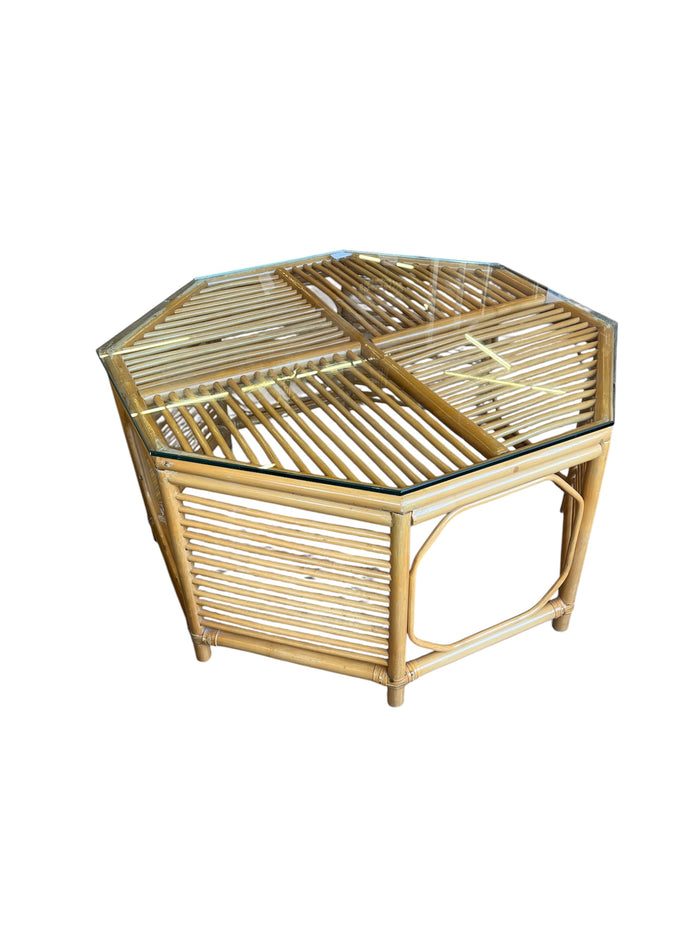 Rattan Octagonal Coffee Table