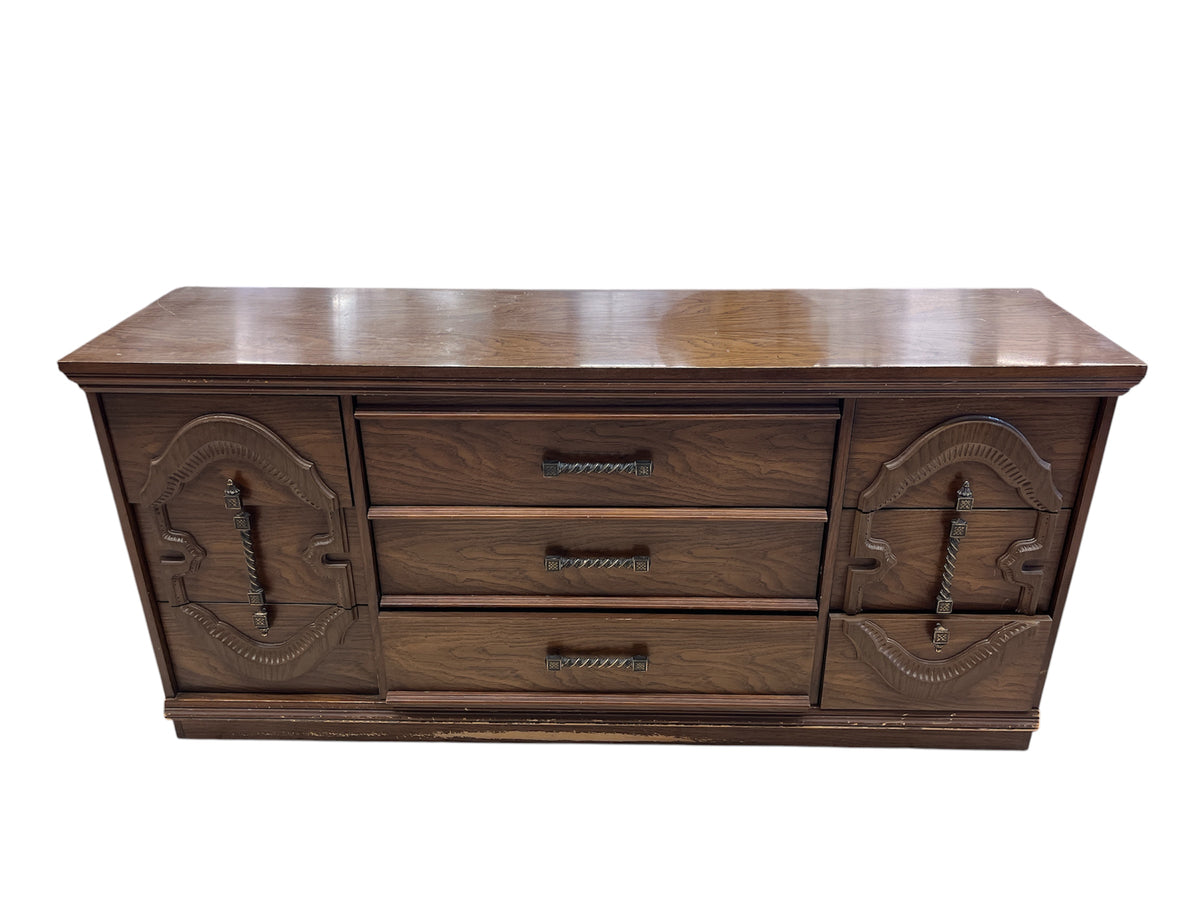 Solid Wood Ornate Sideboard