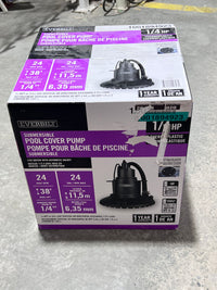 Everbilt 1/4 HP Submersible Pool Cover Pump