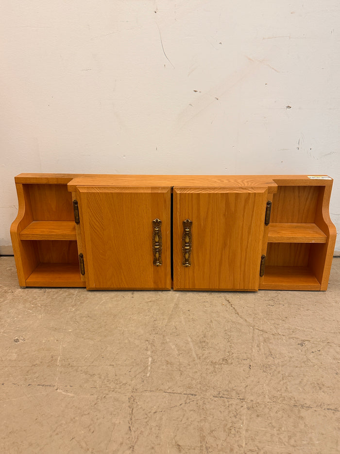 Wooden spice cabinet