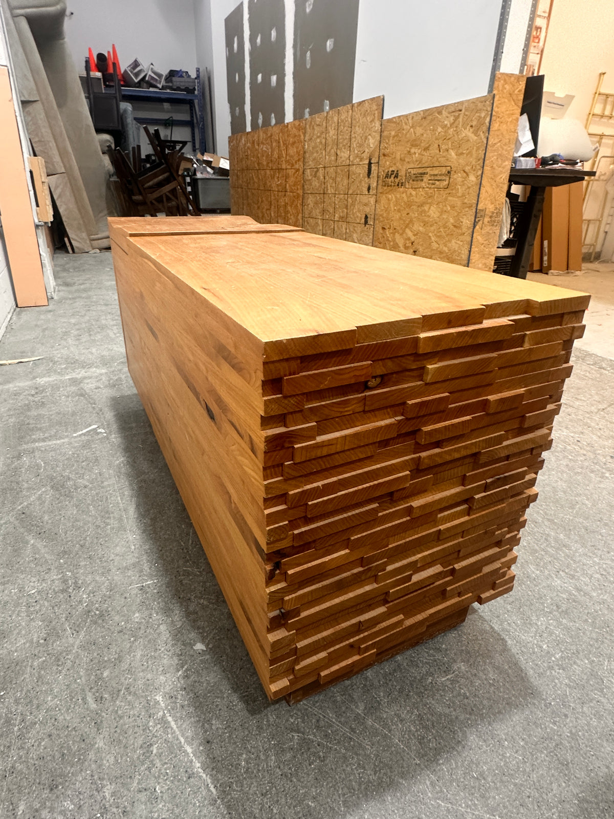 Modern bench / shoe storage