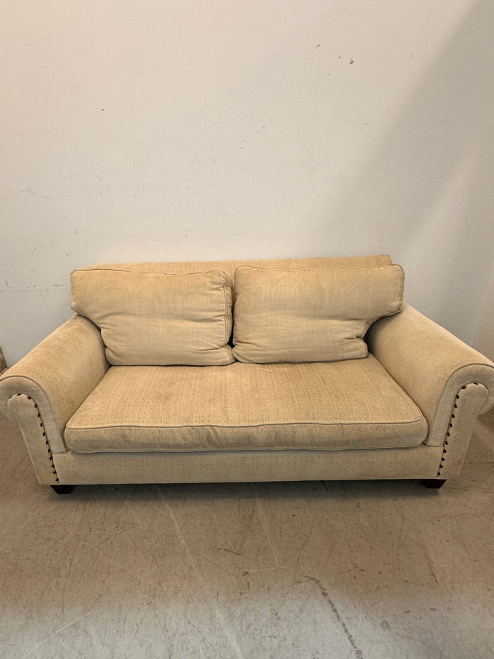 Beige sofa