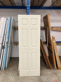 28" x 80" White 6 Panelled Interior Door