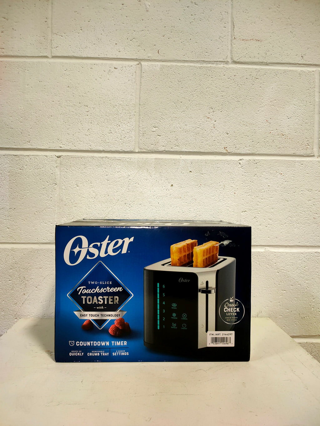Oster 2-Slice Touch Screen Toaster