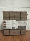 12in x 12in Wood Grain Deck Tile Oak