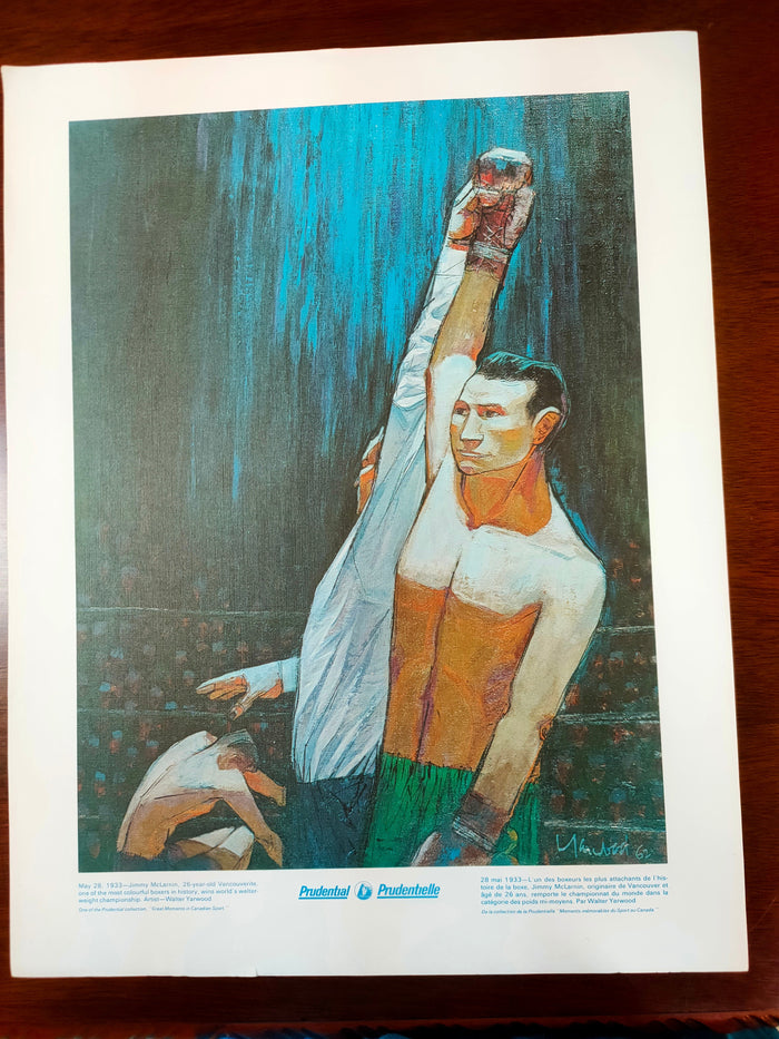 Jimmy McLarnin Prudential Poster