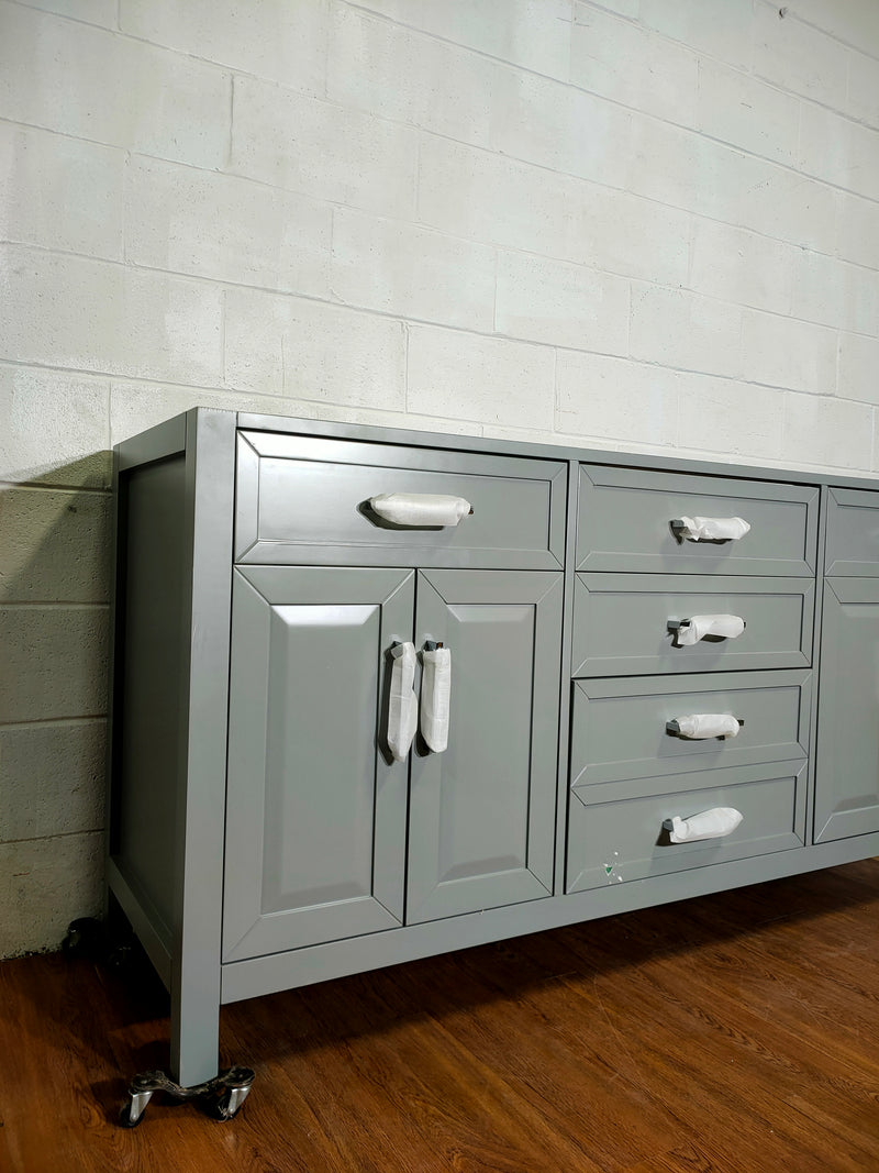 71" Vanity Cabinet - Gray