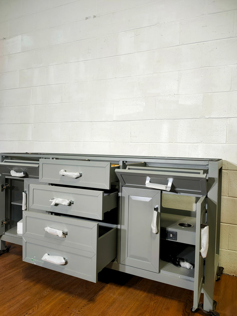 71" Vanity Cabinet - Gray