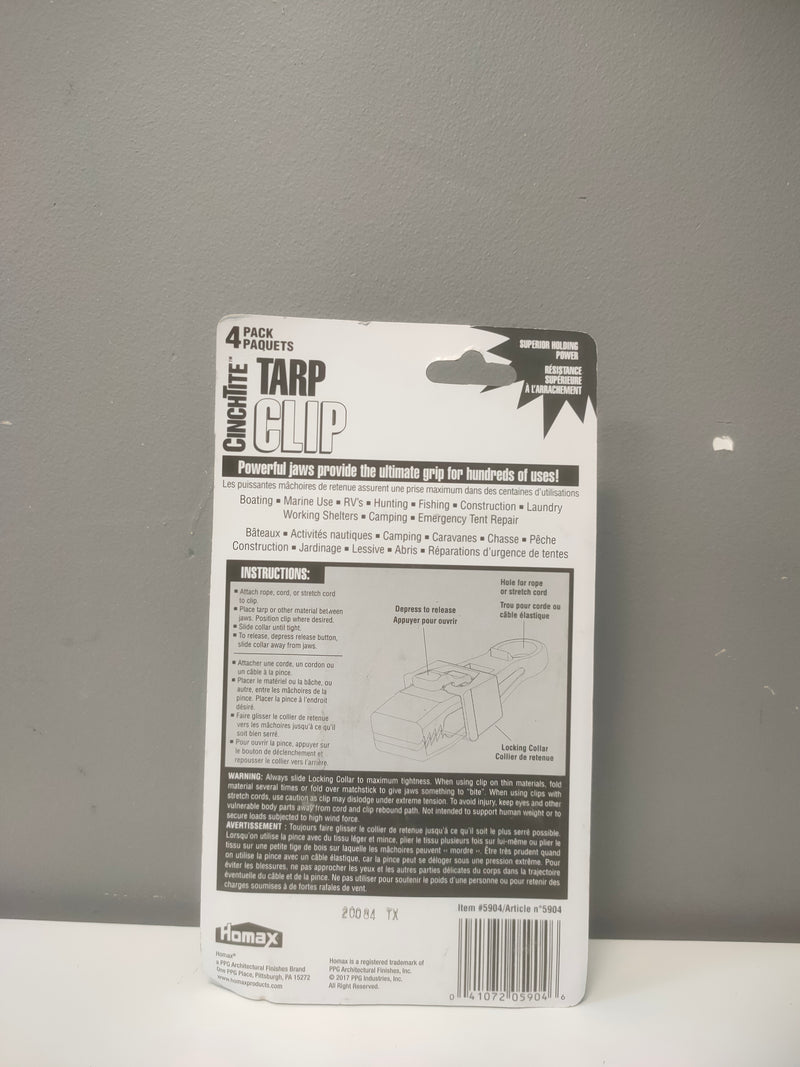 Tarp Clip | 4 Pack