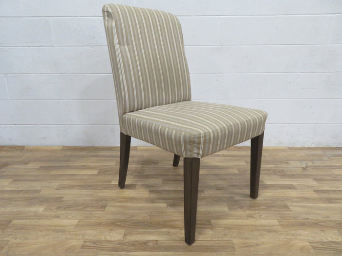 Woven Taupe Upholstered Chair