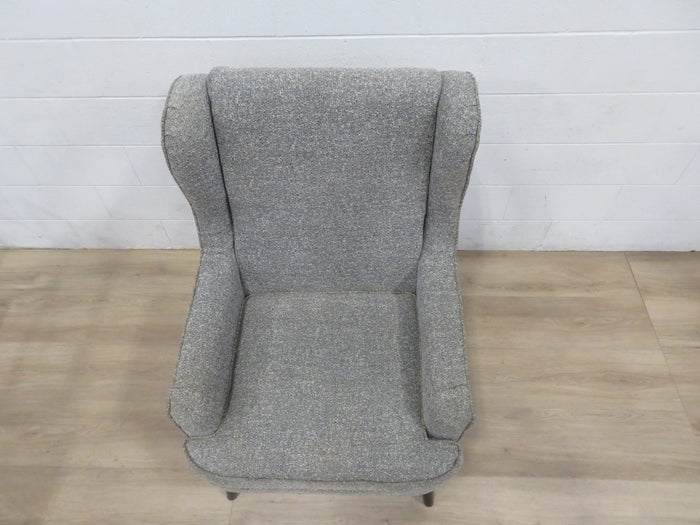 Arm Chair in Grey Fabric
