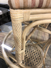 Faux Bamboo Dining Set