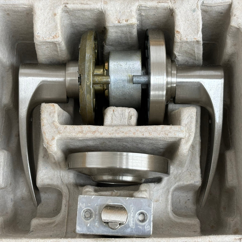 Schlage Lockset AL80PD-JUP-619 Storeroom Lever Lock Cylindrical in Satin Nickel