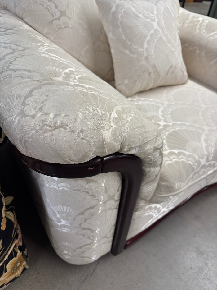 46"W Off-white Chair