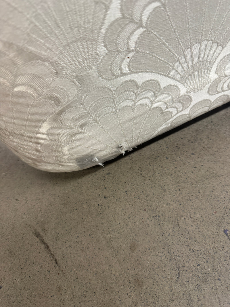 90"W Off-white 3-Seater Sofa