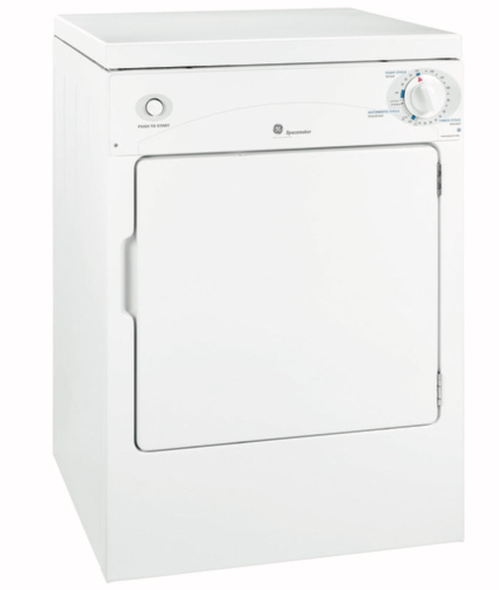 GE- Electric Compact Dryer- White