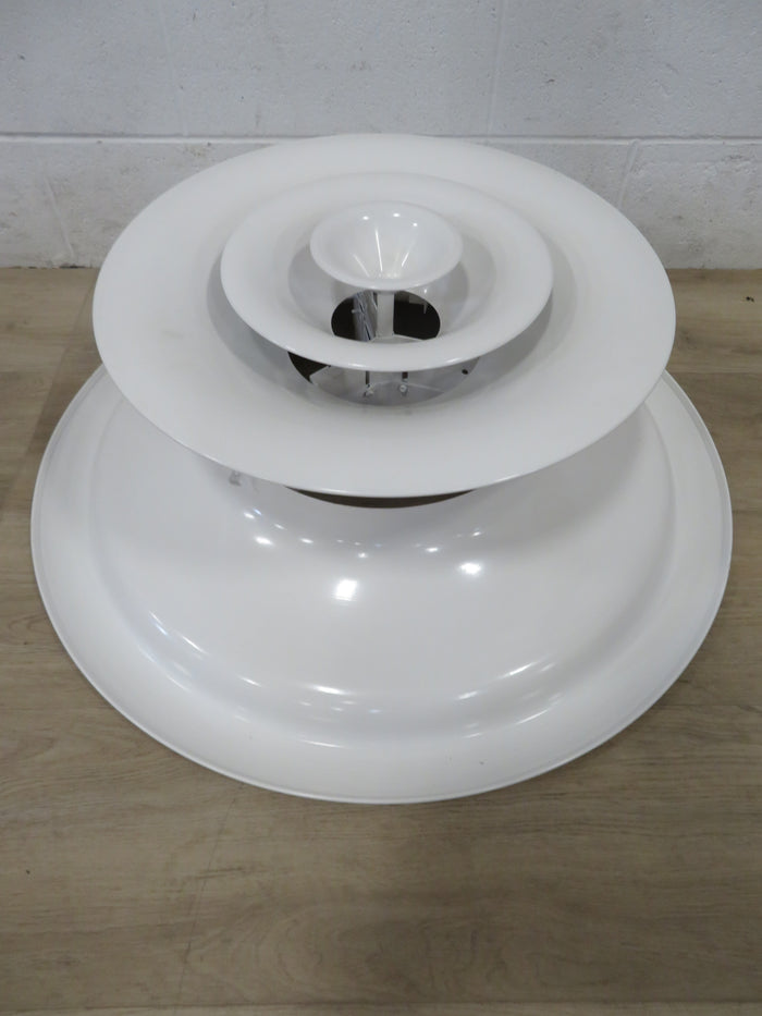 31" x 14" Industrial Ceiling Vent in White