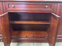 Traditional-Style Cherry-Finish Wooden Sideboard