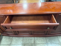 Traditional-Style Cherry-Finish Wooden Sideboard