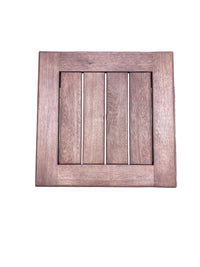 Outdoor Interiors Eucalyptus Accent Table