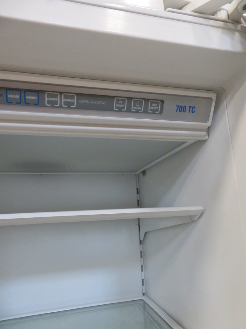 27"W Sub-Zero Refrigerator - Left Hand Door - Stainless Steel