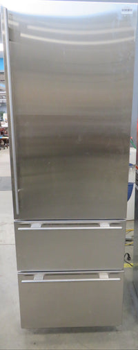 27"W Sub-Zero Refrigerator - Left Hand Door - Stainless Steel