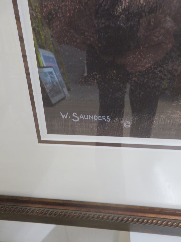 38.5"W x 31"H Framed Print - "Side by Side"
