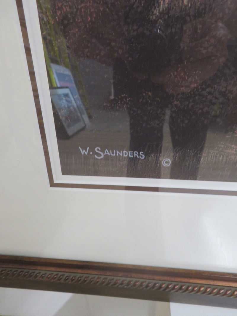 38.5"W x 31"H Framed Print - "Side by Side"