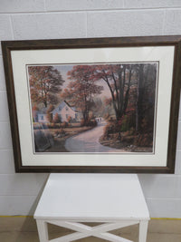 38.5"W x 31"H Framed Print - "Side by Side"