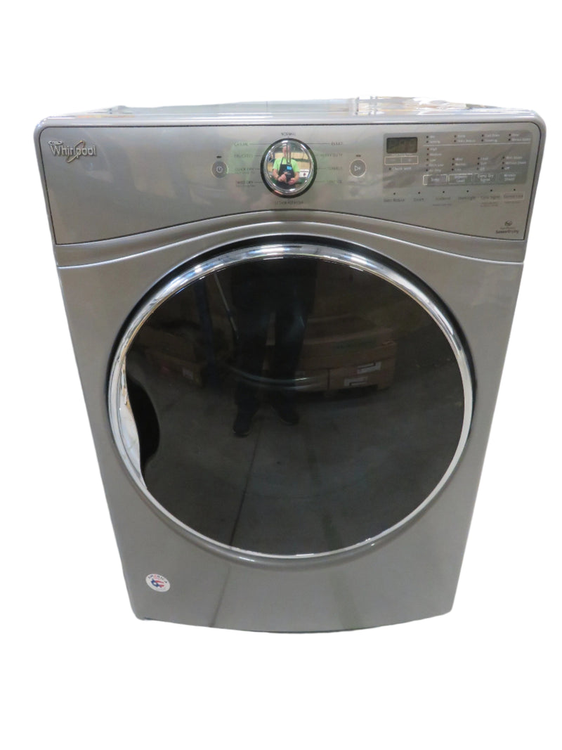 27"W Front Load Gas Dryer - Gray