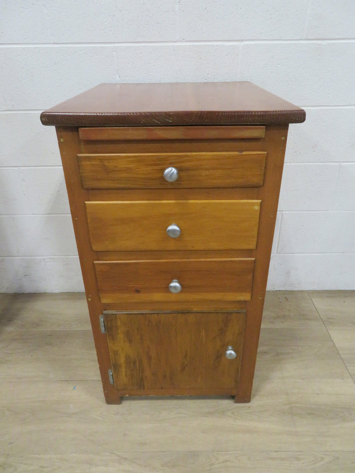 Small Kitchen Cabinet with Three Drawers