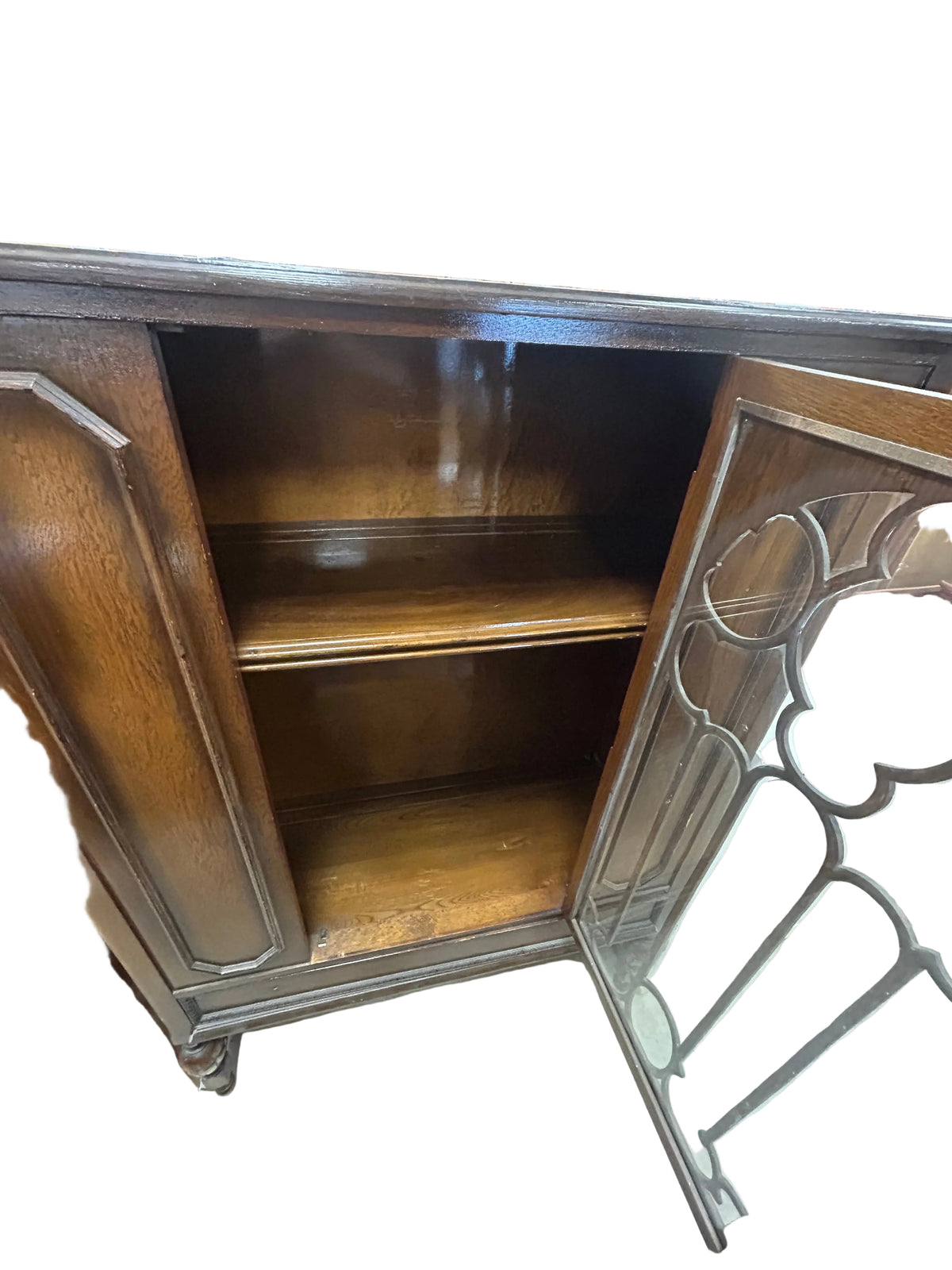 Vintage Walnut Radio Cabinet