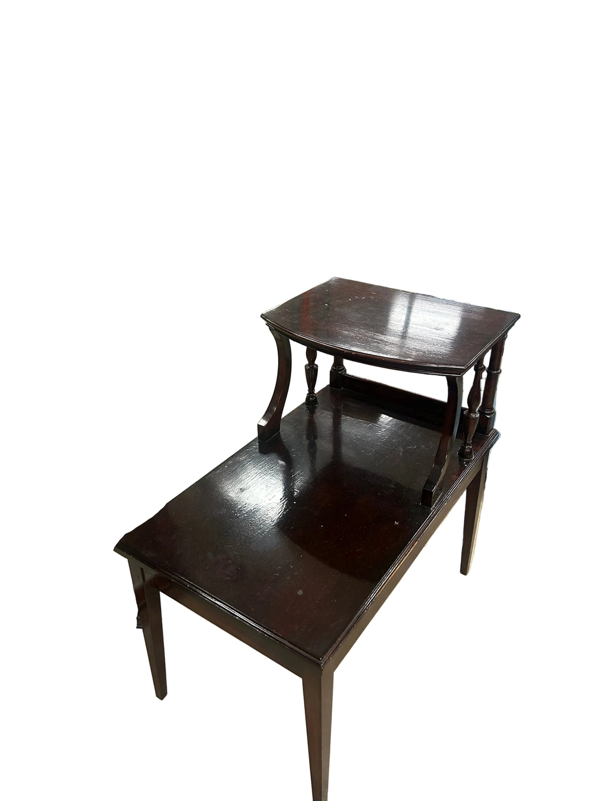 Vintage Tiered End Table
