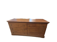 Cherry Finished Dresser w Mirror