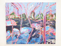 36' W Acrylic Wall Art On Canvas