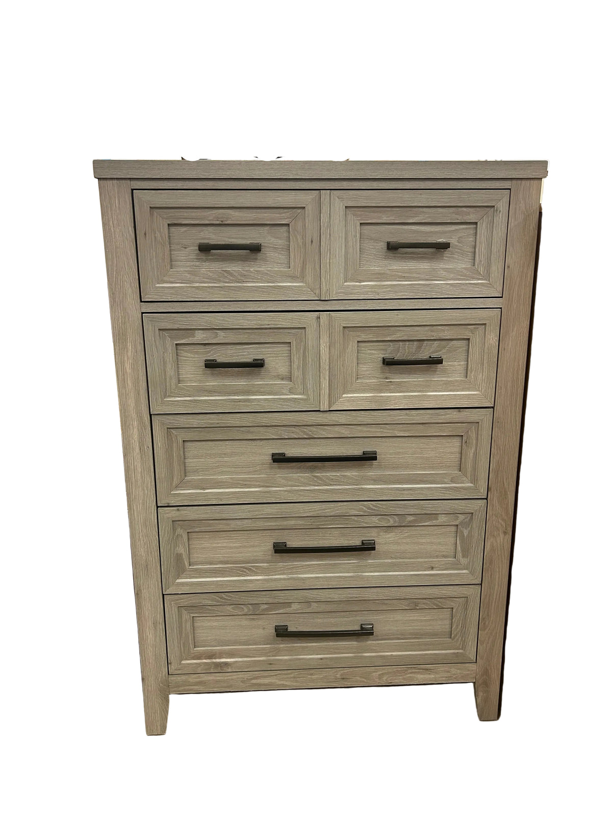 Rustic Grey 5-Drawer Chest
