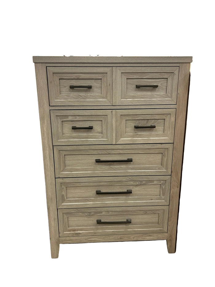 Rustic Grey 5-Drawer Chest
