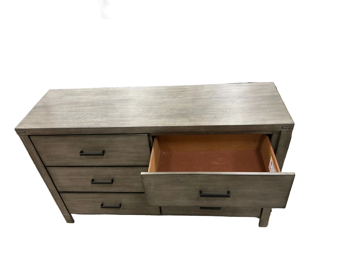Smokey Grey 6-Drawer Dresser