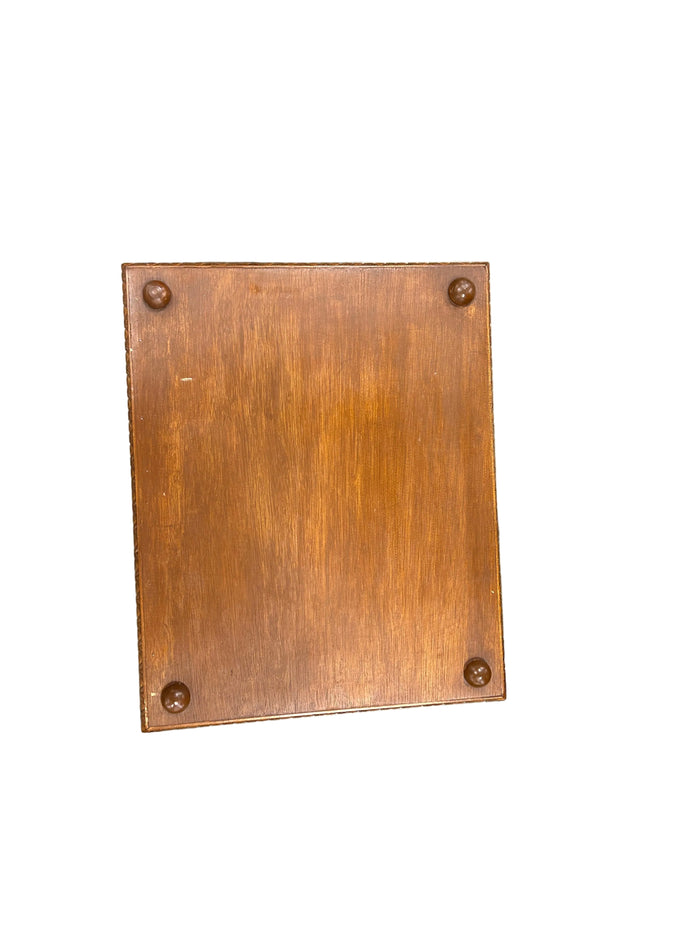 Oak 2-Tier Side Table