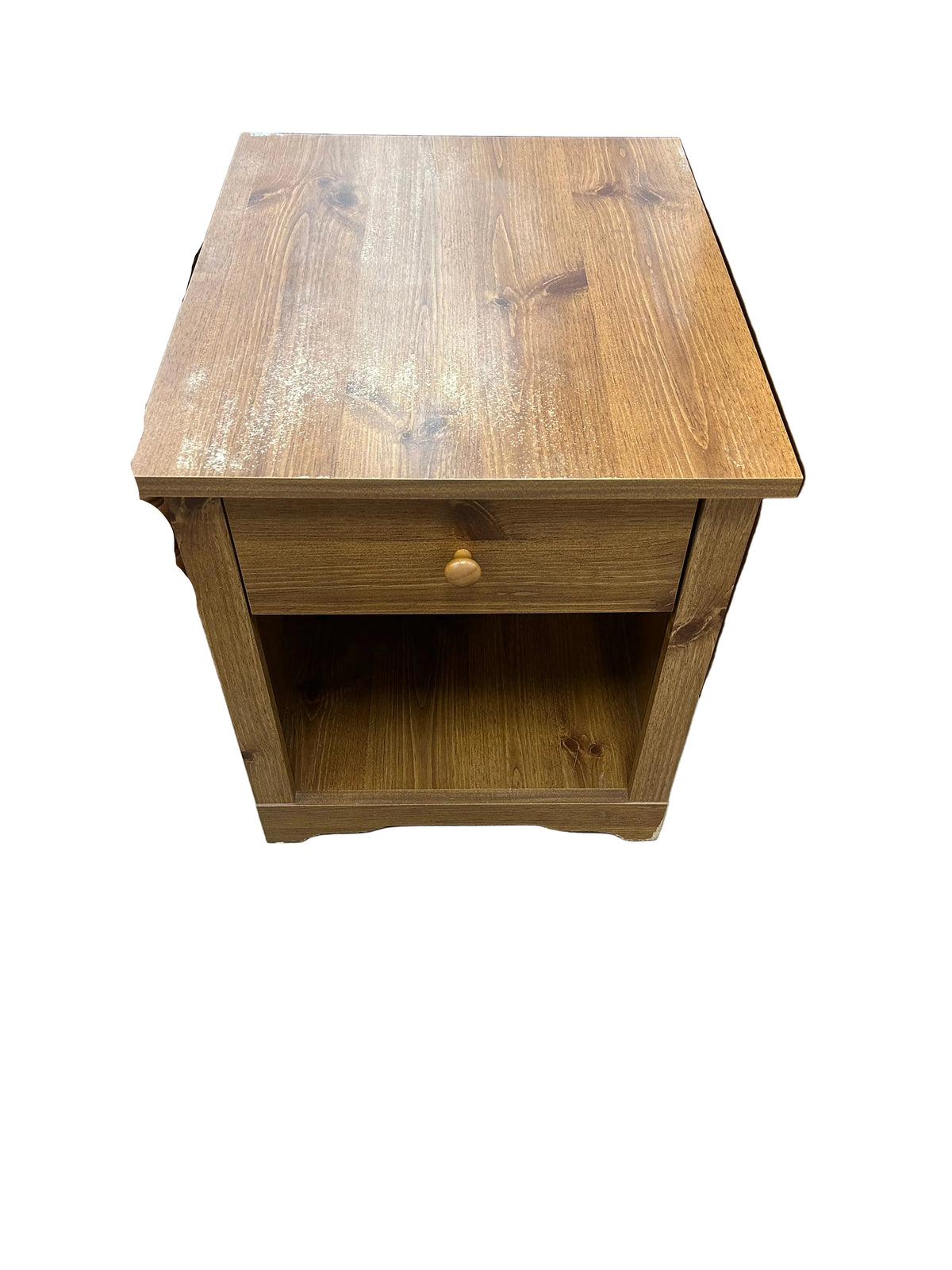 Rustic Pine Nightstand