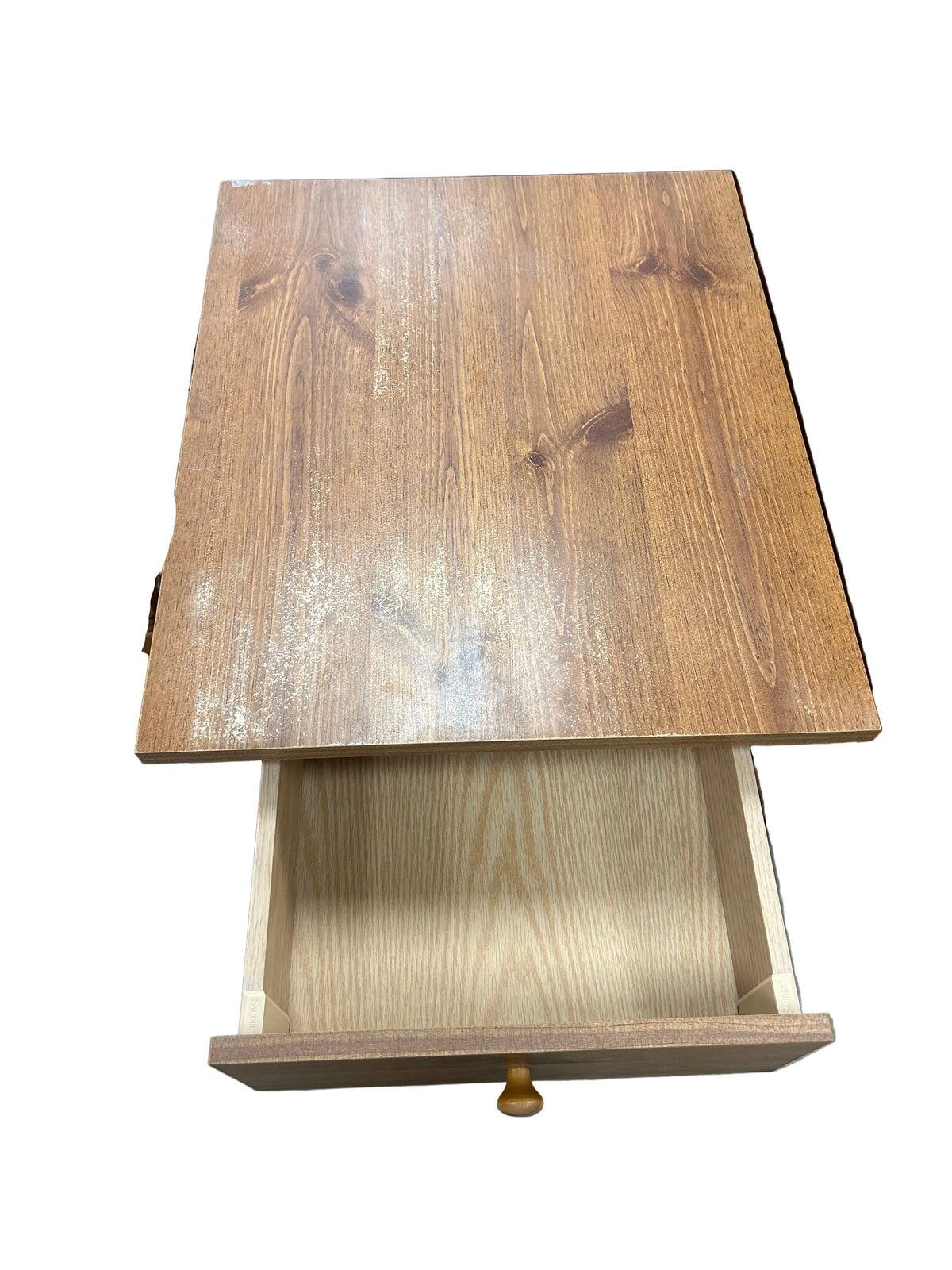 Rustic Pine Nightstand