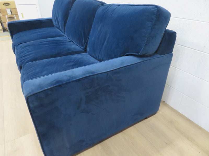 Three Seat Juno Royal Blue Sofa