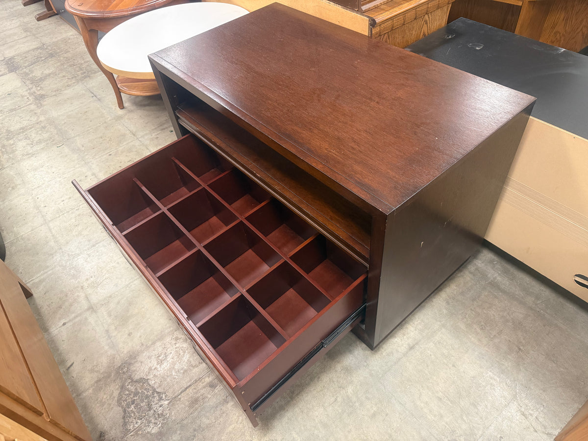Espresso Wood Brown Media Console