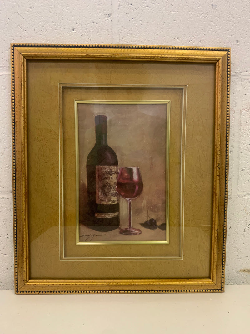 Pair of Wine Art Prints