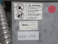 30"W Dacor 4 Burner Gas Stove