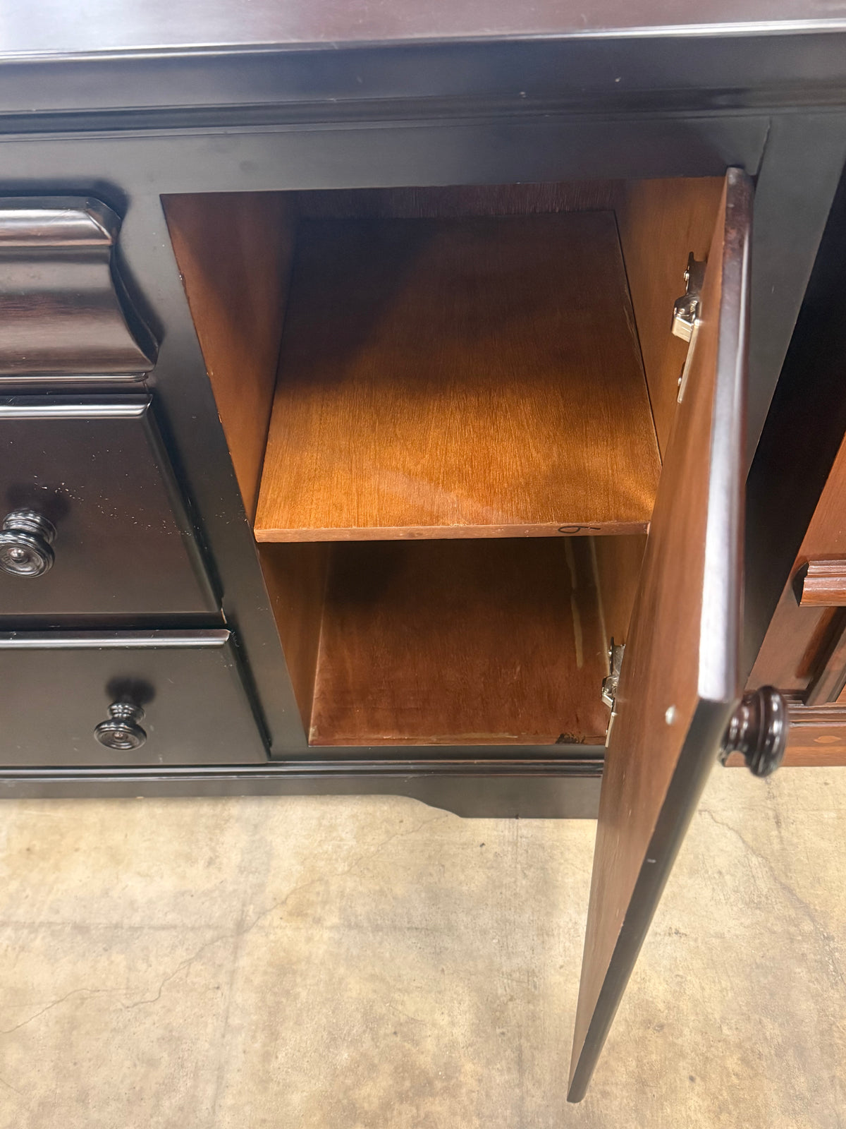 Dark Brown Chest of Drawers